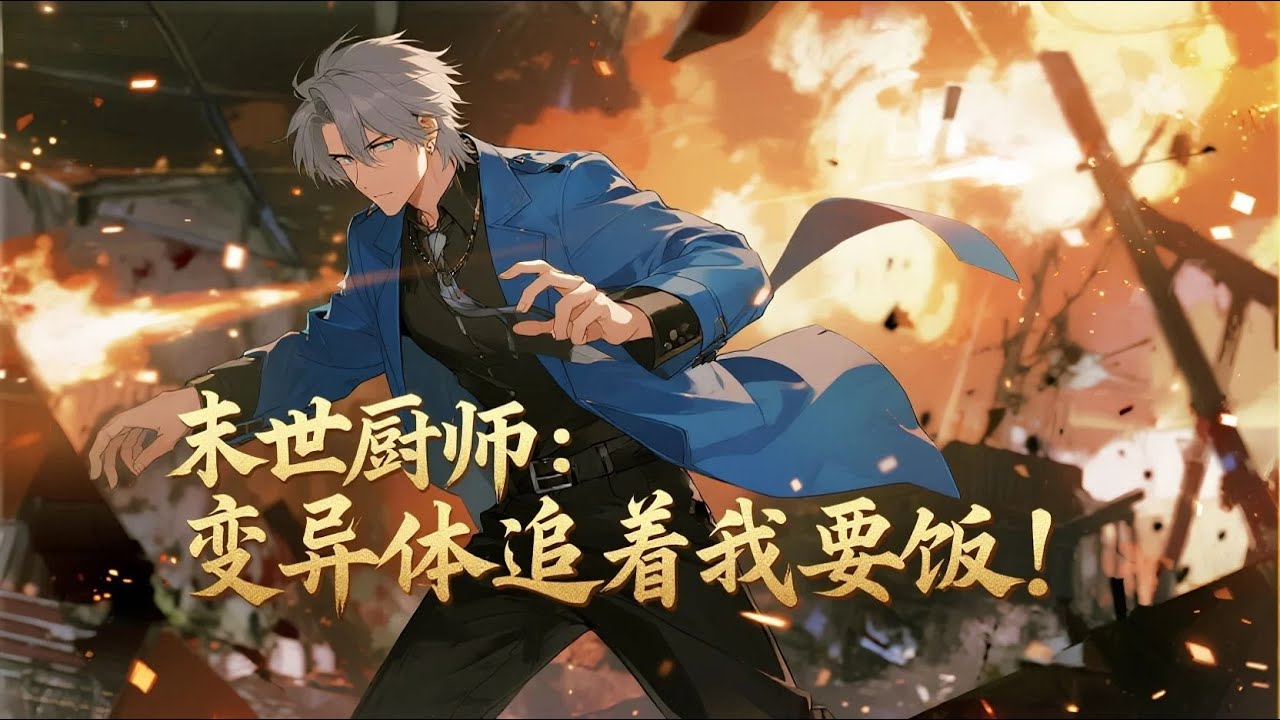 【FULL】《末世廚師：變異體追著我要飯！》末世覺醒最廢廚師職業，王野被同學拋棄在怪物堆！幸得穿越系統，能往返現實與末世，投餵變異體竟被追著要飯，憑美食碾壓戰鬥職業！#逆襲#漫畫 #男頻 #中文全集
