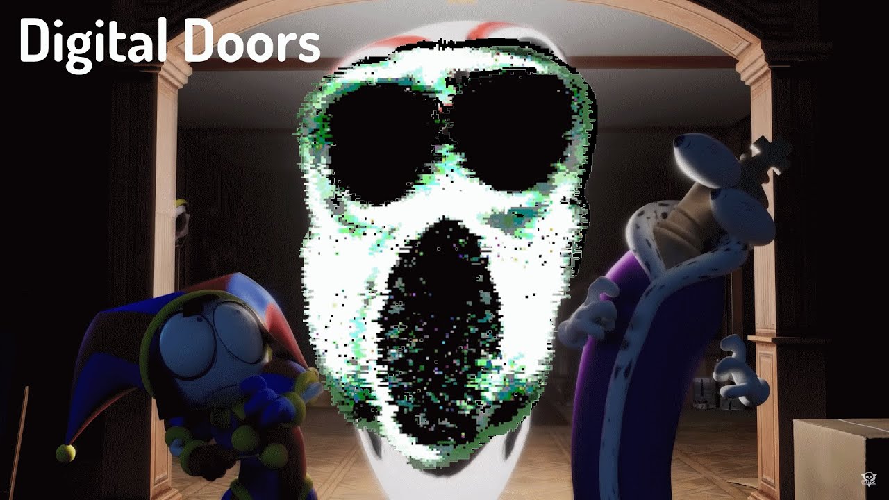 Удивительный цифровой цирк, но это Roblox Doors