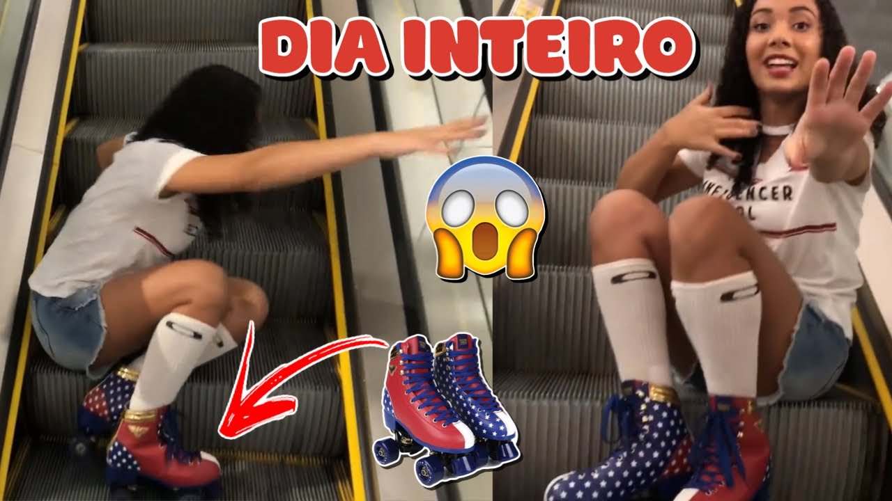 UM DIA INTEIRO DE PATINS