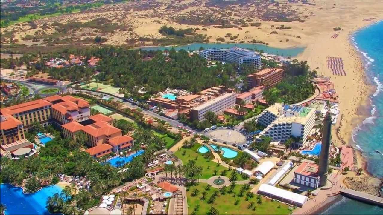 Flight over Maspalomas, Gran Canaria