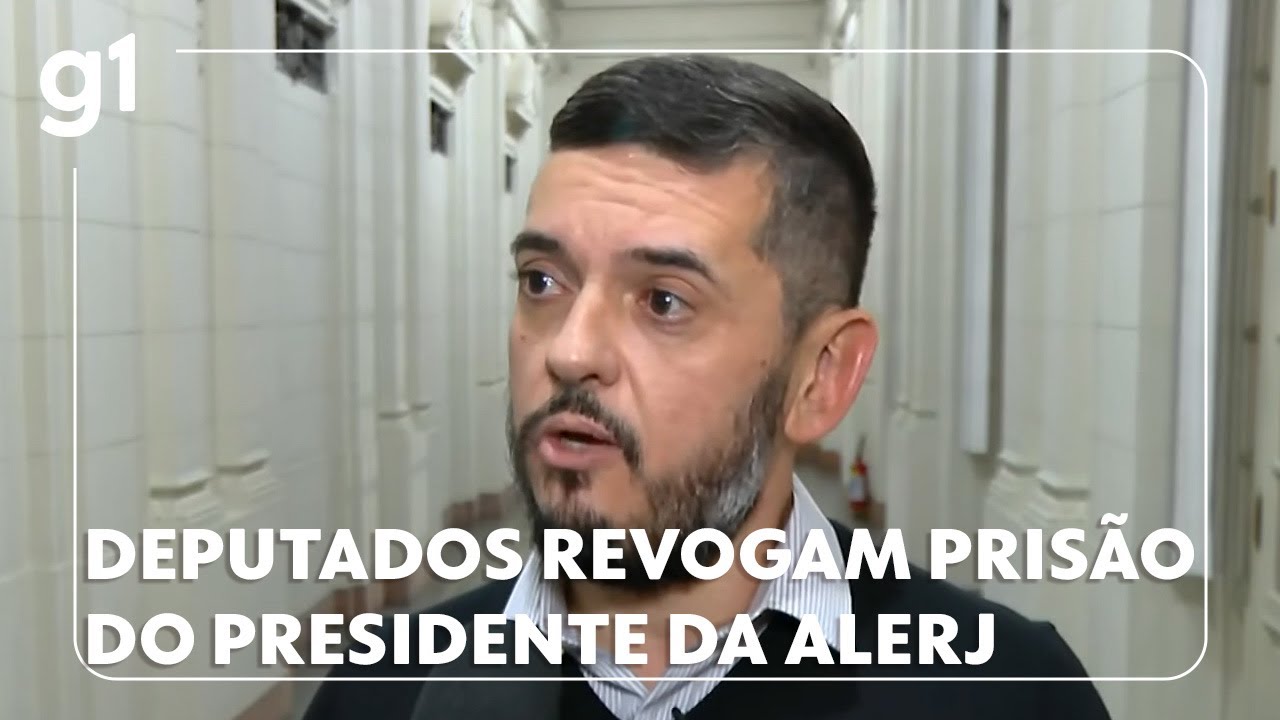 Deputados revogam pris&atilde;o de Rodrigo Bacellar, presidente da Alerj