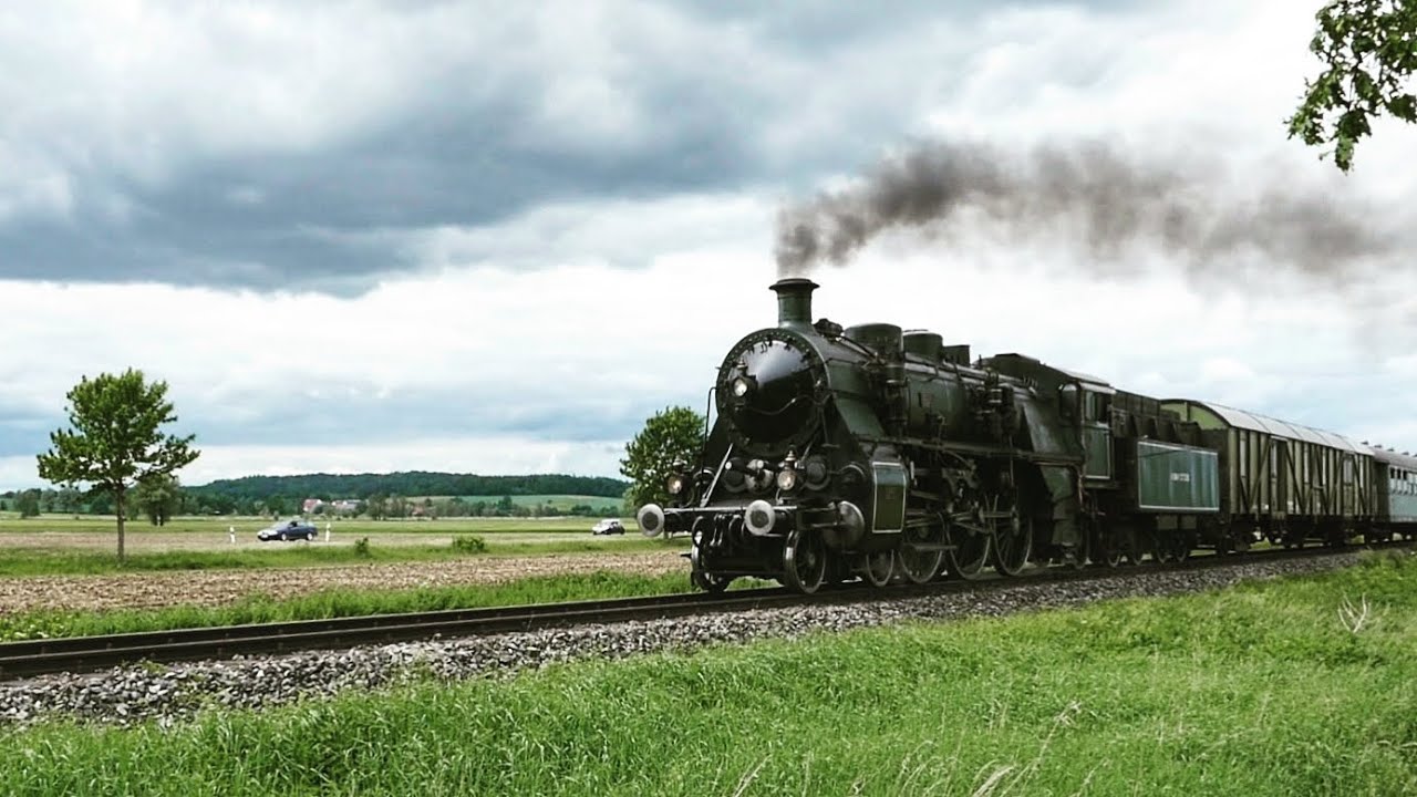1. Eisenbahnfest in Nördlingen - Dampflok-Fototour durch das Nördlinger Ries....
