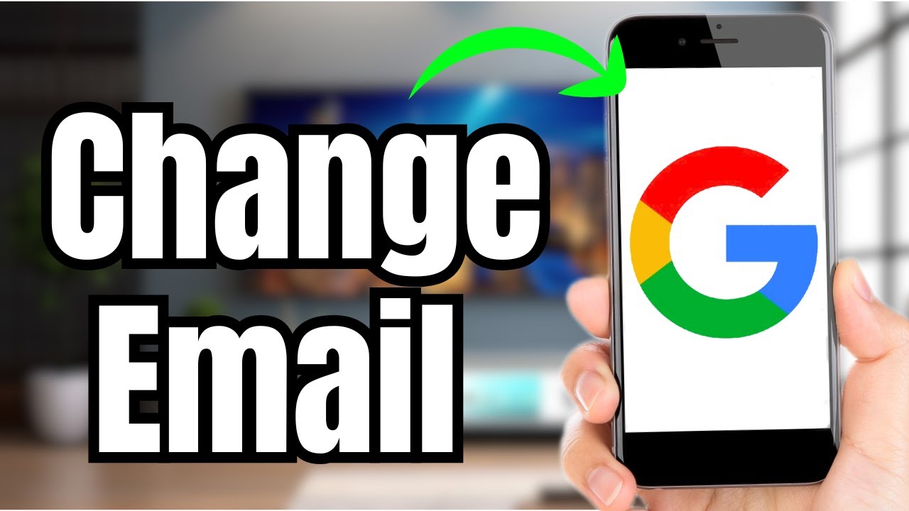 Как изменить адрес электронной почты в моем аккаунте Google