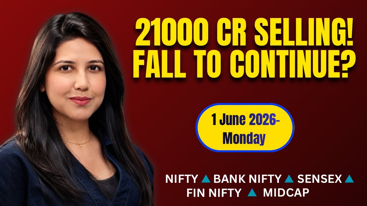 Nifty Tomorrow & Bank Nifty Prediction for 1 June 2026 | Sensex tomorrow | Payal Arora