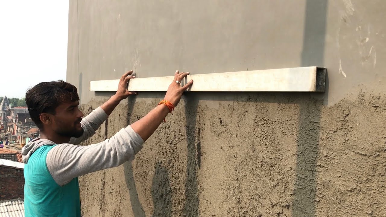 बाहर के प्लास्टर करने का नया उपाए जल्द सिखे ॥Plaster Kaise kare ॥फ़ंटी कैसे मरे ॥plastering work