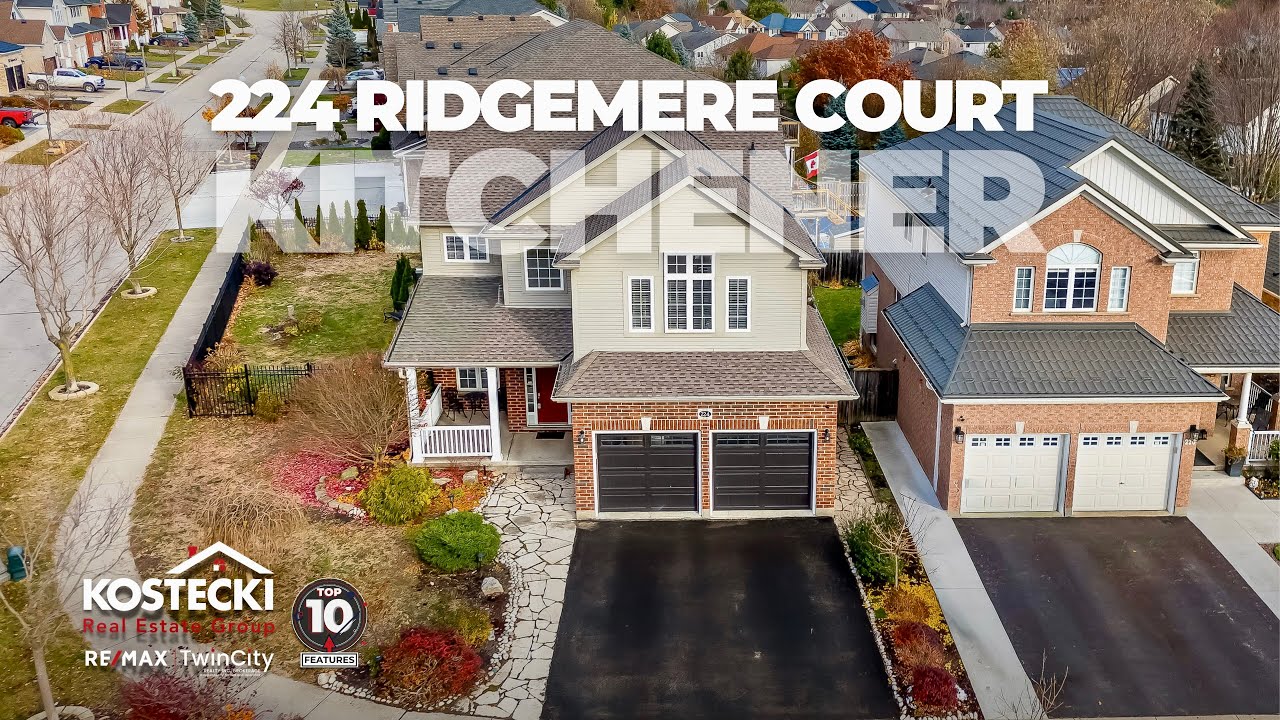 🏡 Elegant Doon South – 224 Ridgemere Court [HOME TOUR] – Kitchener Real Estate