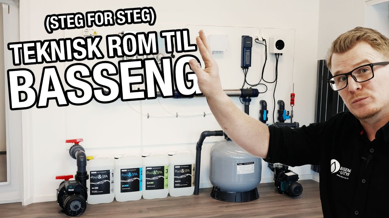 Den Ultimate Guide til Teknisk Rom for Basseng (Steg for Steg)
