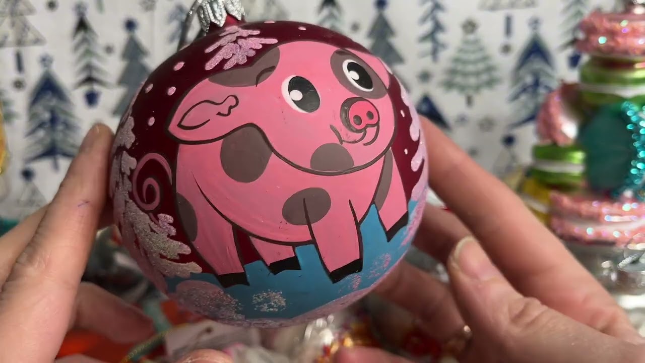 Моя коллекция елочных игрушек 🎄 ( часть 9) 