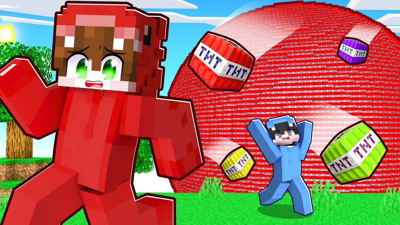 Usé 3,187,943 TNT GIGANTES en Minecraft!