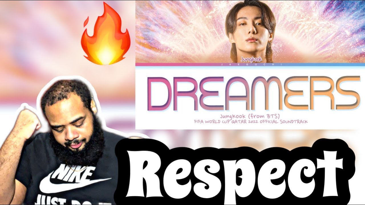 BTS Jungkook - Dreamers Lyrics (FIFA World Cup 2022) | REACTION