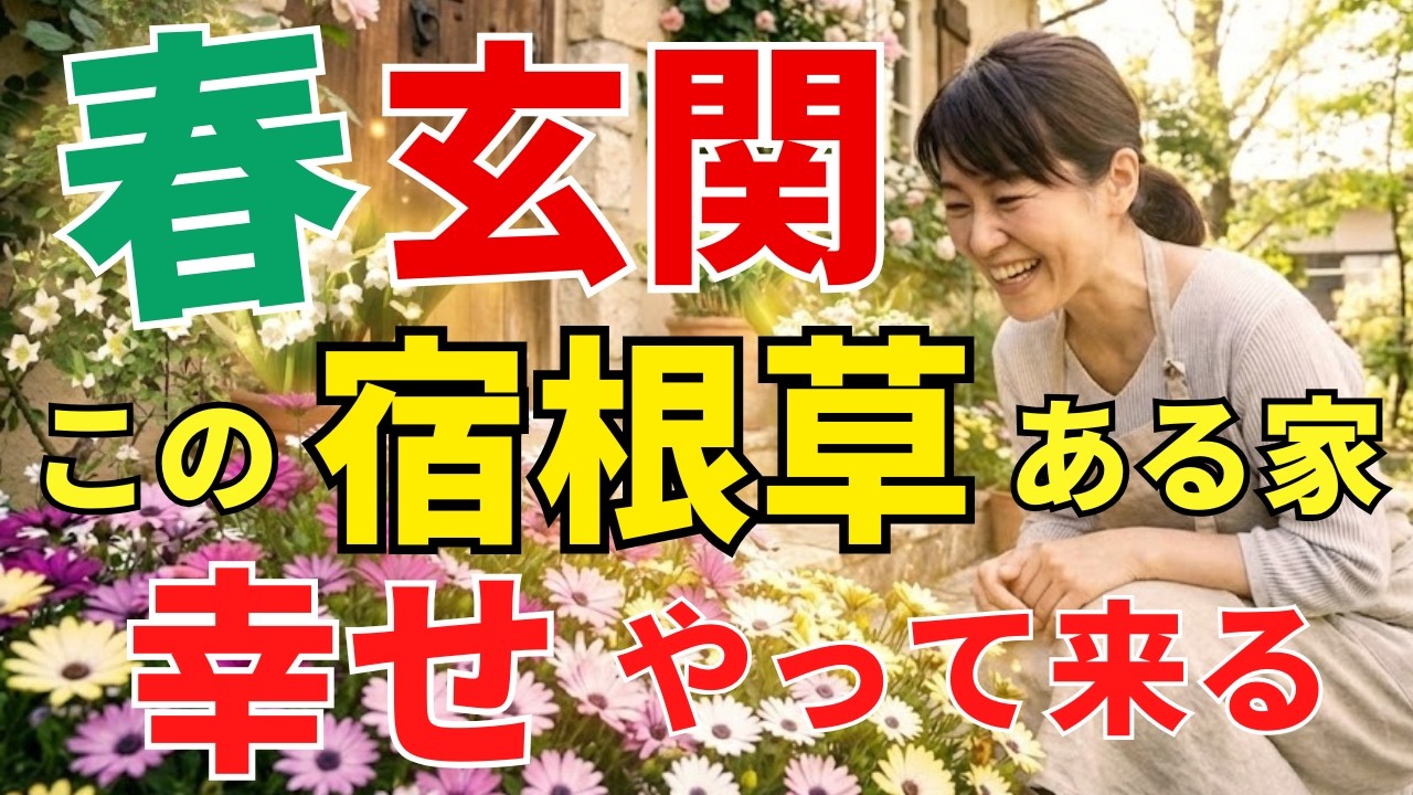 【春の玄関に置いて！】幸せ運ぶ宿根草8選を風水アドバイザーが解説