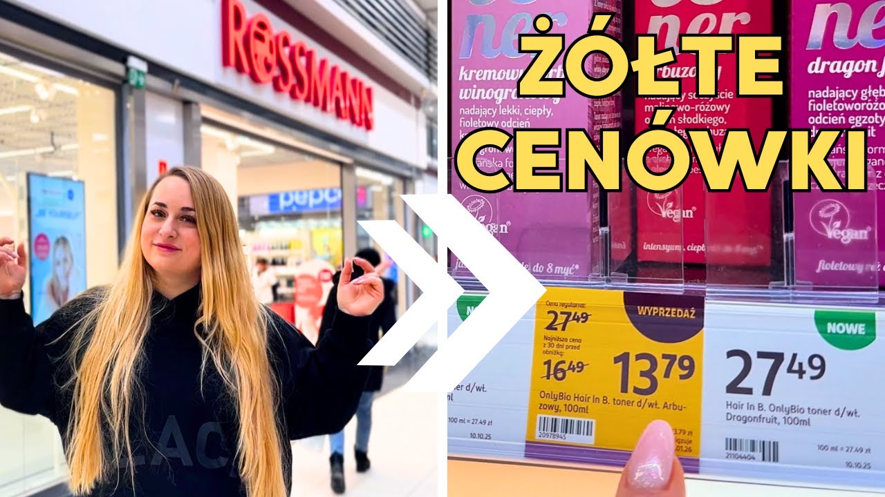 Żółte cenówki ROSSMANN 🫢 pogłębione przeceny! 