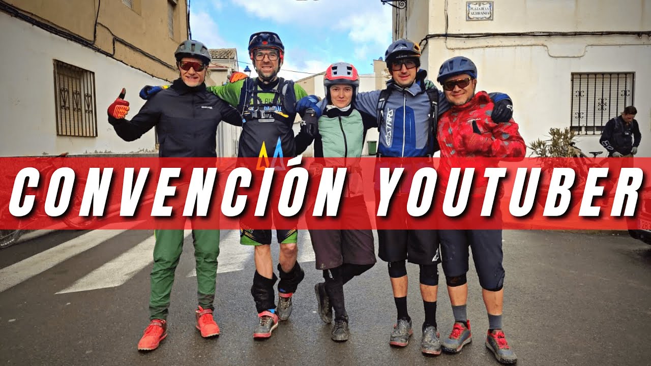 Esto pasa cuando se juntan 4 YouTubers de Mountain Bike. @mtbtracks @Juan_Supermtb y @TRACKMTB  1/2