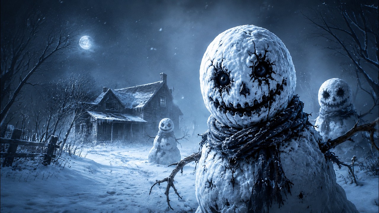 The Silent Snowfall | Full Horror Game | Longplay Walkthrough (4K)