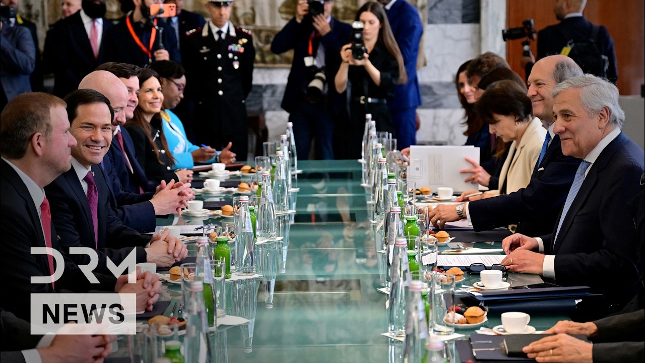 BREAKING NEWS: Marco Rubio Meets Italy&rsquo;s Deputy Prime Minister Antonio Tajani in Rome | AC1G