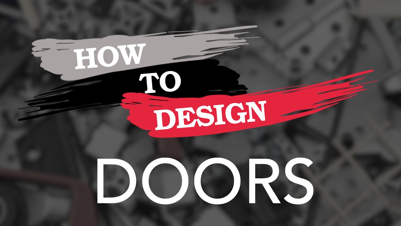 80/20 │ How to Design: Doors