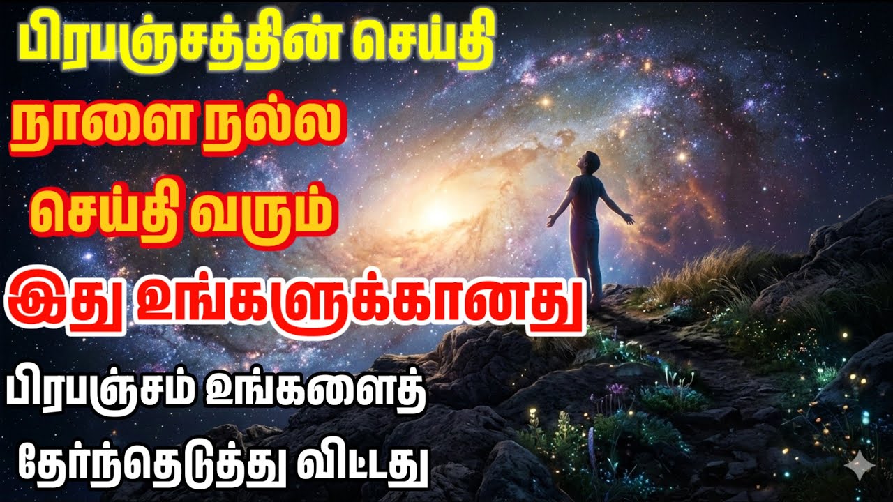 நாளை முதல் உங்கள் நல்ல காலம் பிறக்கிறது!  பிரபஞ்சம் பேசுகிறது #பிரபஞ்சம் #sivan 