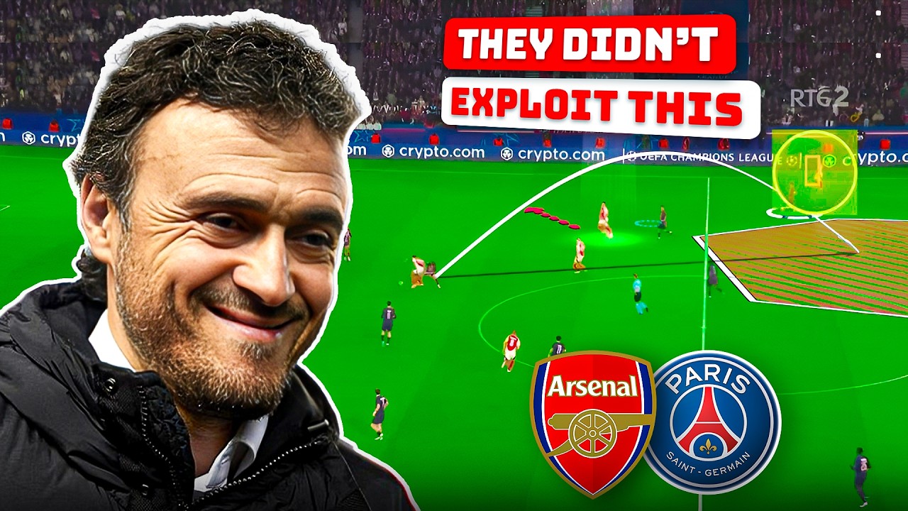 PSG Had A Weakness, Arsenal Didn't Exploit It