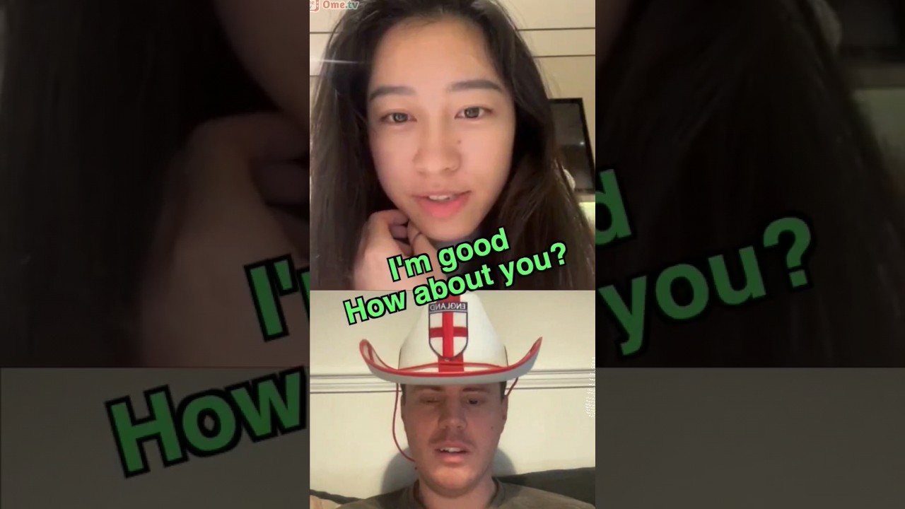 Cute reaction when I started speaking Chinese!