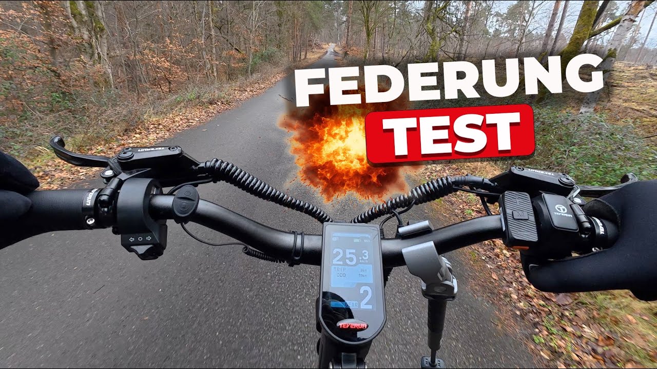 Teverun Fighter Mini Pro Federung TEST 🔥 Wie gut ist die Suspension wirklich? E-Scooter Review