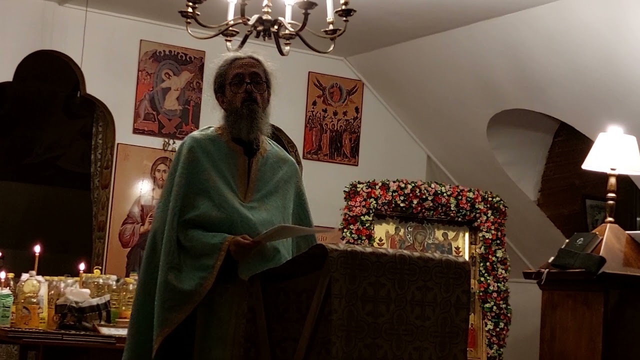 Cuvânt de învățătură despre postul negru - pr. Dan Popovici