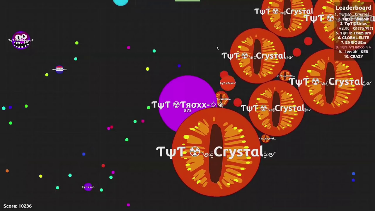 AGARIO | TYT TROXX & TYT CRYSTAL SERVER TAKE OVER