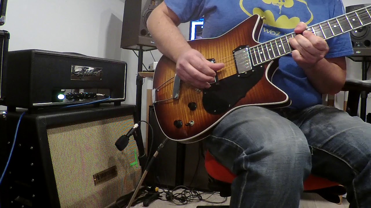 3 Gjika amps: E84L / KT66 / 10n with the Frank Brothers Signature with OX4 High WInd A2 PAF