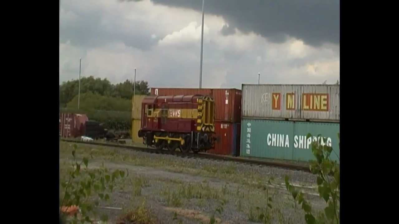 DB Schenker, Class 08, 08623 At Hams Hall Freight Terminal (16th September 2011)