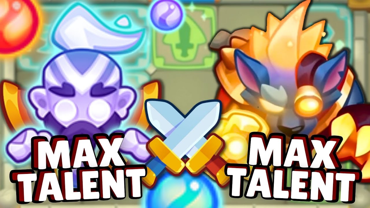 MAX TALENT Monk vs MAX TALENT RIDING HOOD | 24.1 | Rush Royale