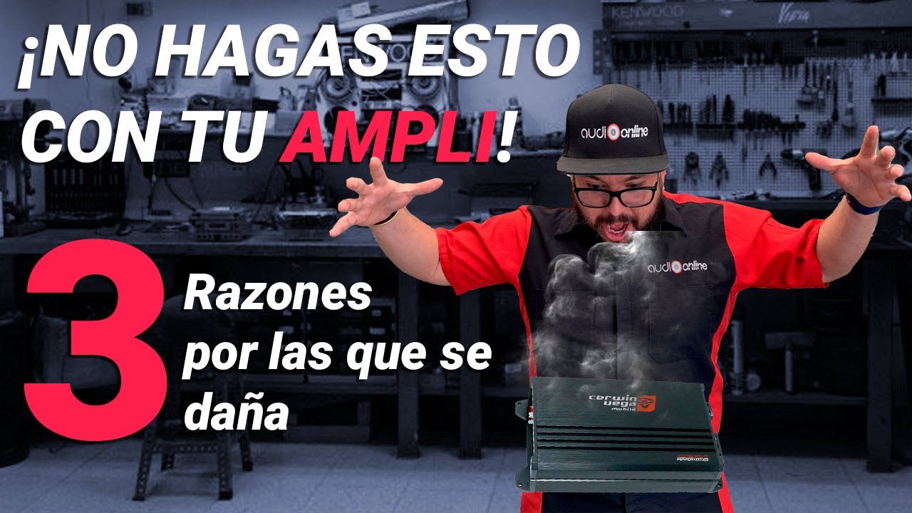 ❗ 3 RAZONES por las que tu amplificador se puede DAÑAR 💥 ❗ ¡NO HAGAS ESTO! 🙅🏽‍♂️