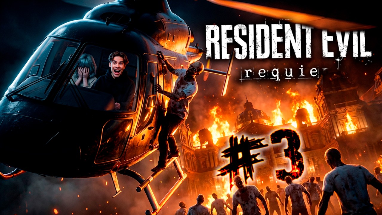 Как не бояться скримеров?! Я спасу Эмили! Nix играет в Resident Evil Requiem #3