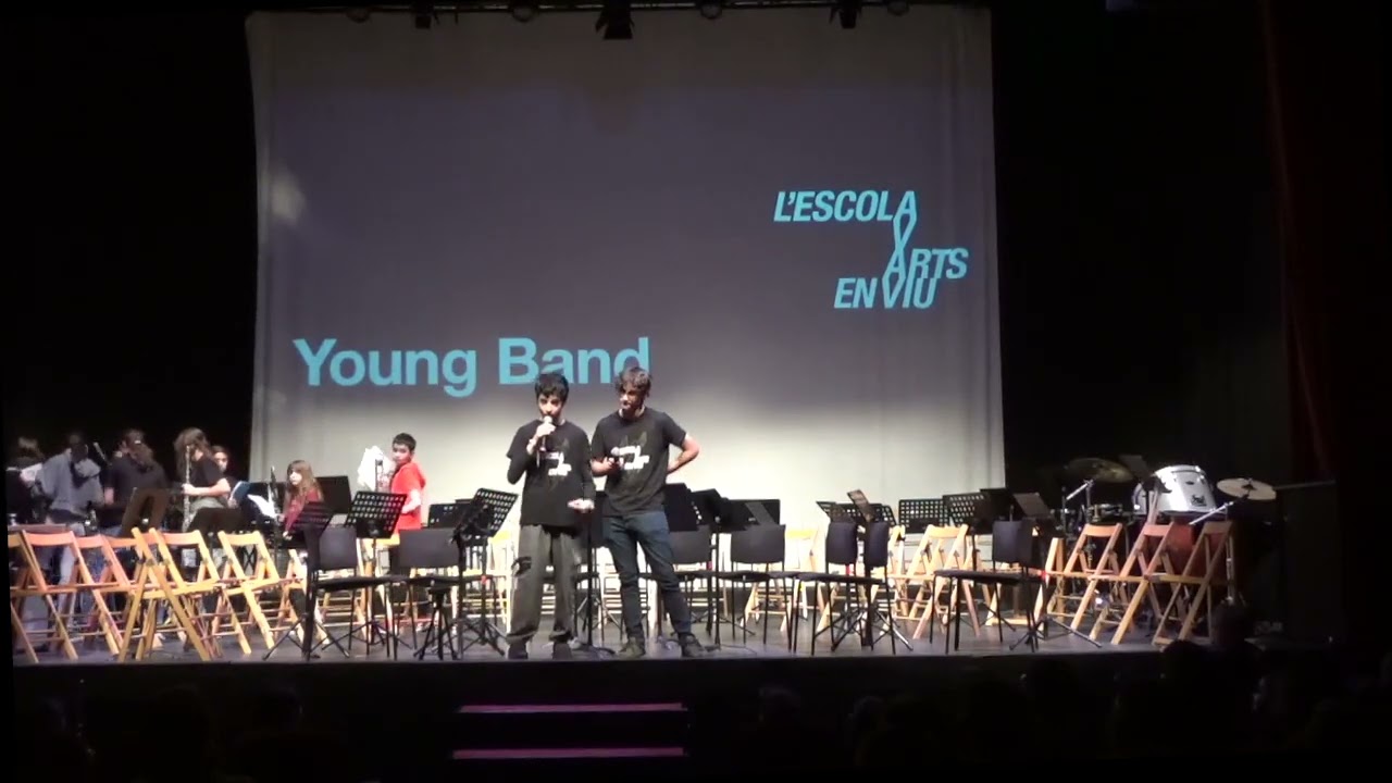 Concert bandes i orquestra simfònica al Teatre Modern. Febrer del 2025.