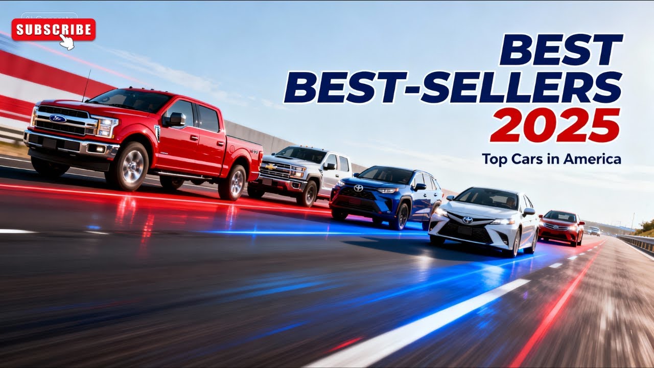 Best-Selling Cars in the USA (2025) | Most Popular Cars in USA 2025