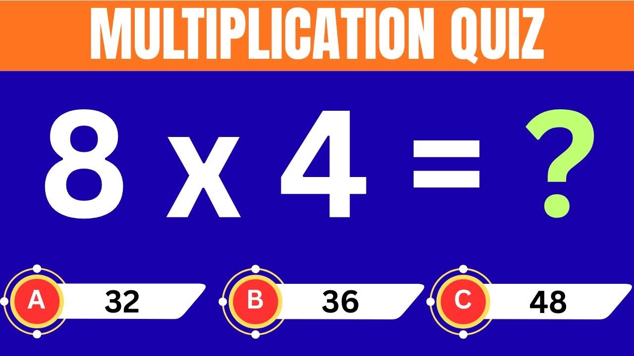 Can You Pass This Multiplication Quiz...? ✖️🧠 | Quiz Tik Tik