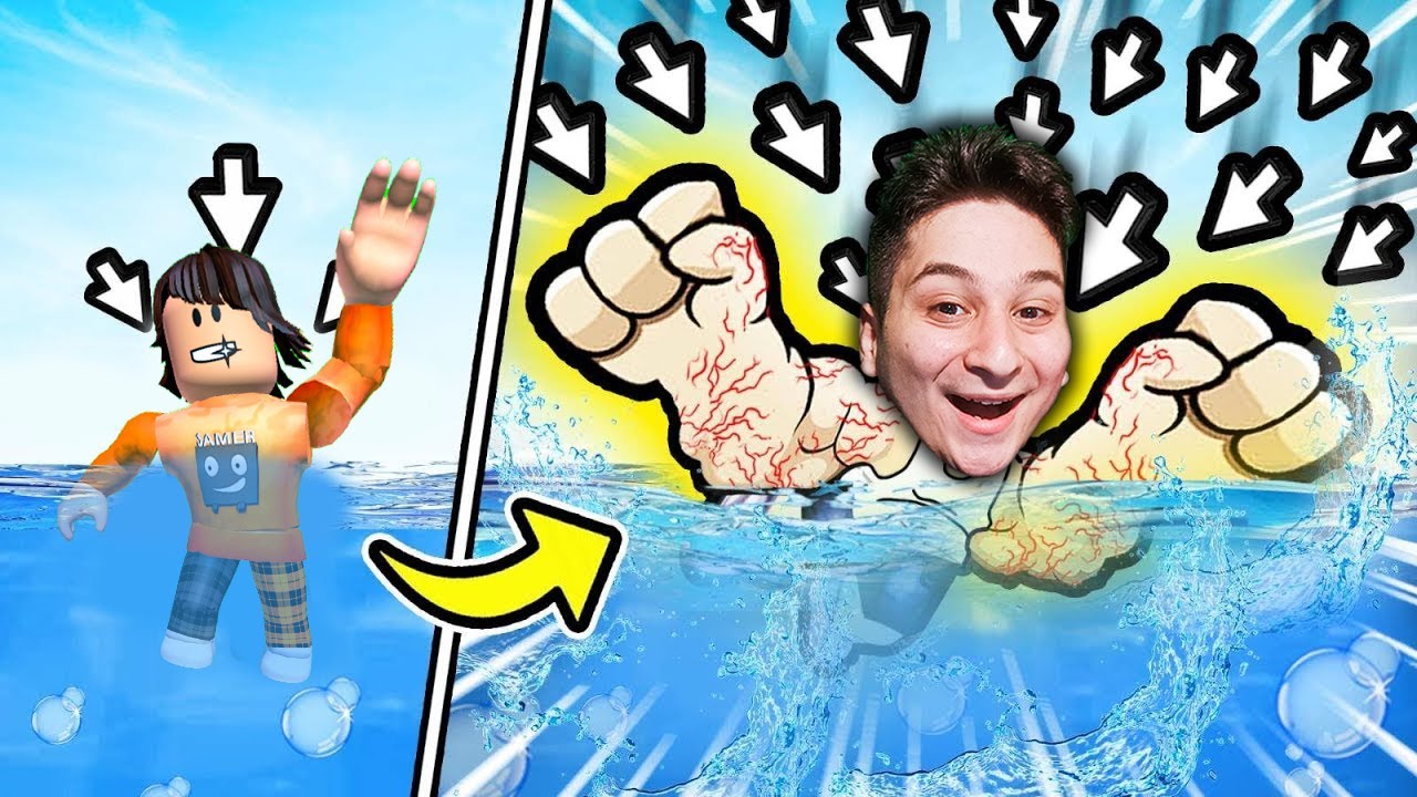 დააკლიკე და გაცურე ROBLOX SWIM CLICKER