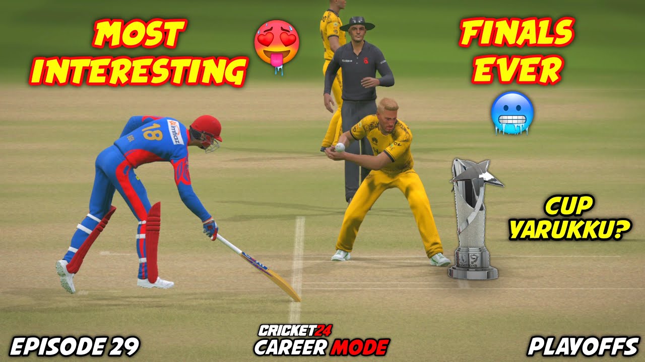 🥵🔥 MOST INTERESTING FINAL EVER 🔥 CRICKET 24 CAREER MODE EP 29