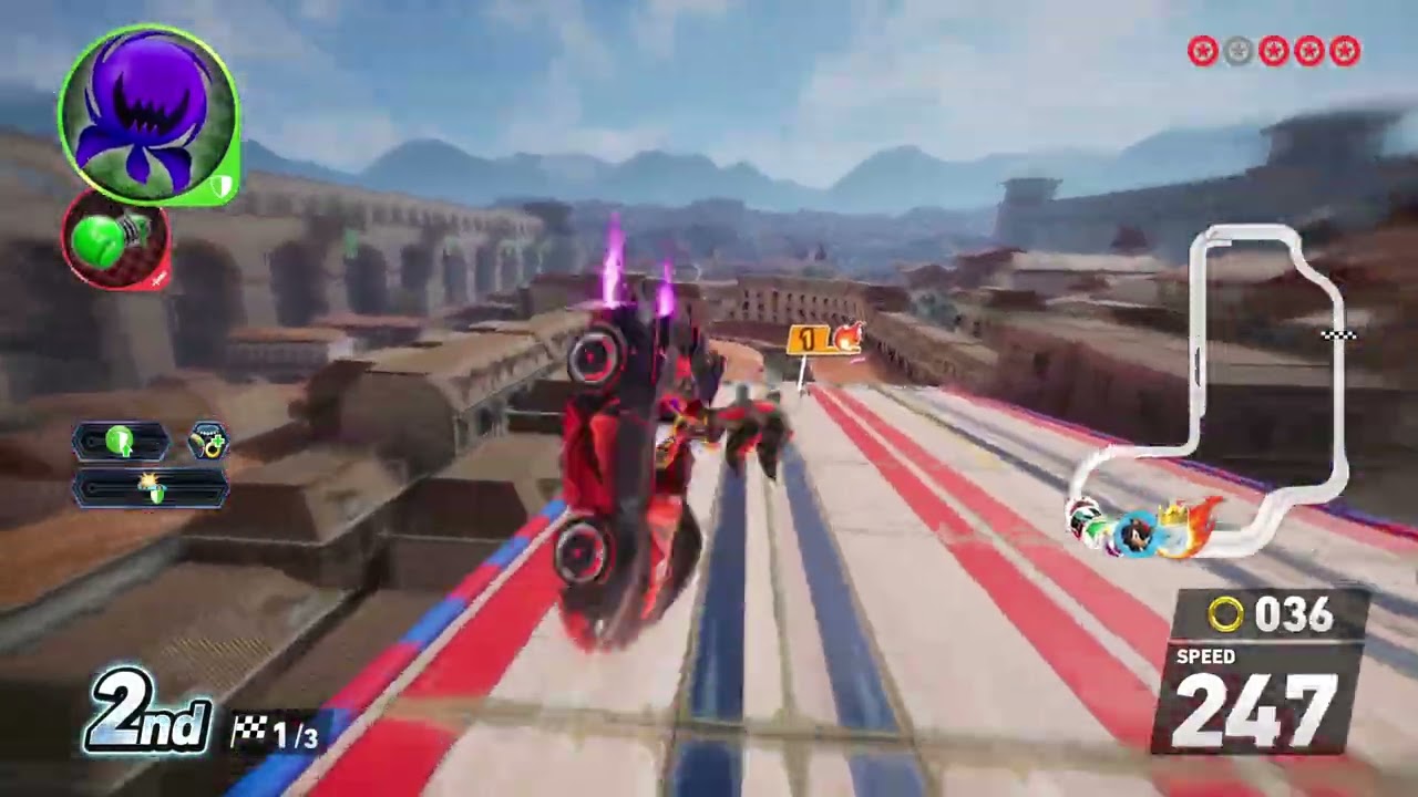 Sonic Racing CrossWorlds (PC) - Coral Grand Prix (Super Sonic Speed)