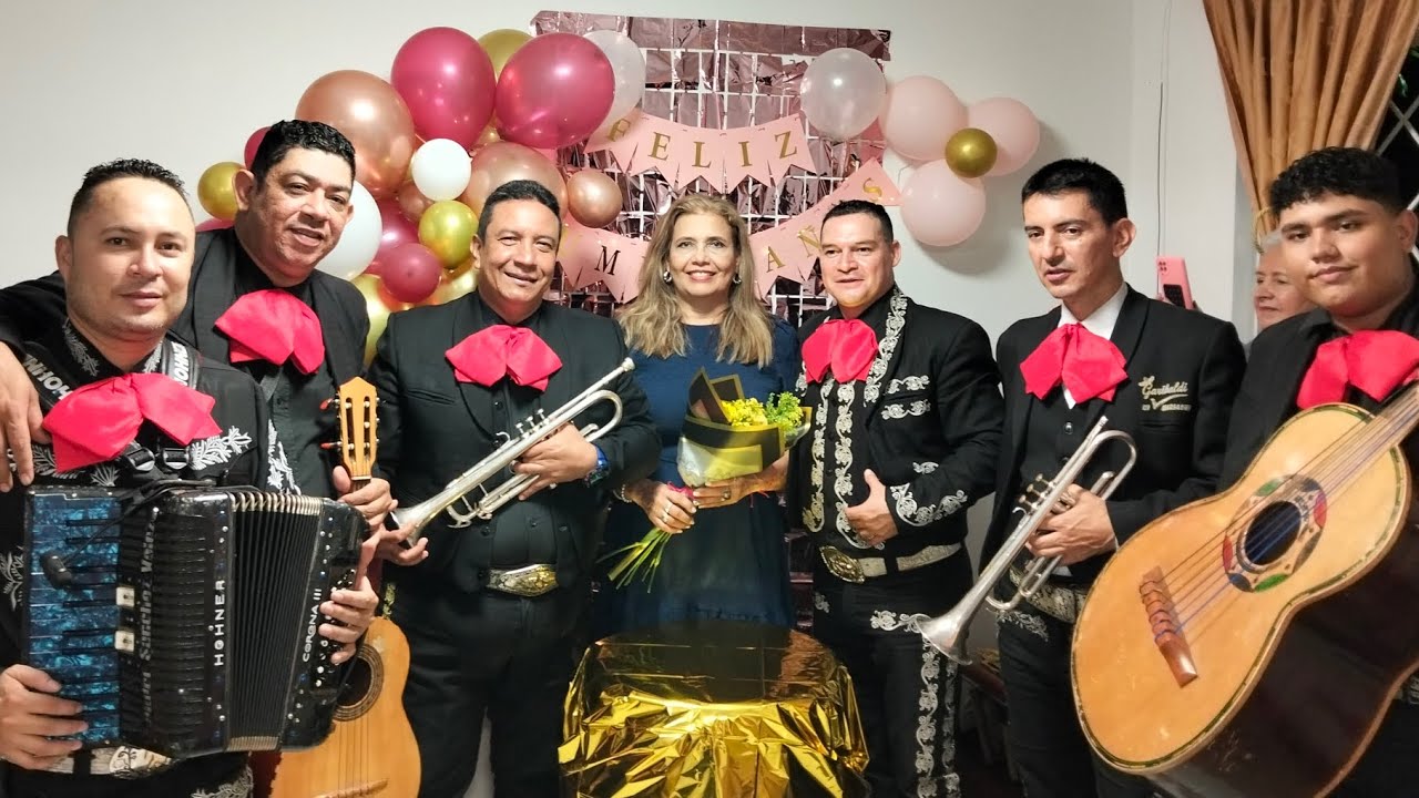 TU SERENATA DE CUMPLEAÑOS MAMÁ. PURITITO MARIACHI ORO 🪗🎺💥🎊💥🎉🎻🎉🔥🔥🔥
