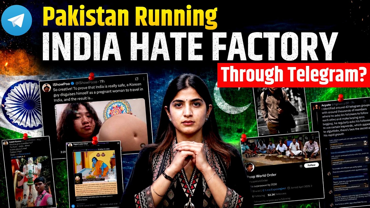 Pakistan's Anti-India Telegram Network Became Active After Operation Sindoor? | Sadiq Ali