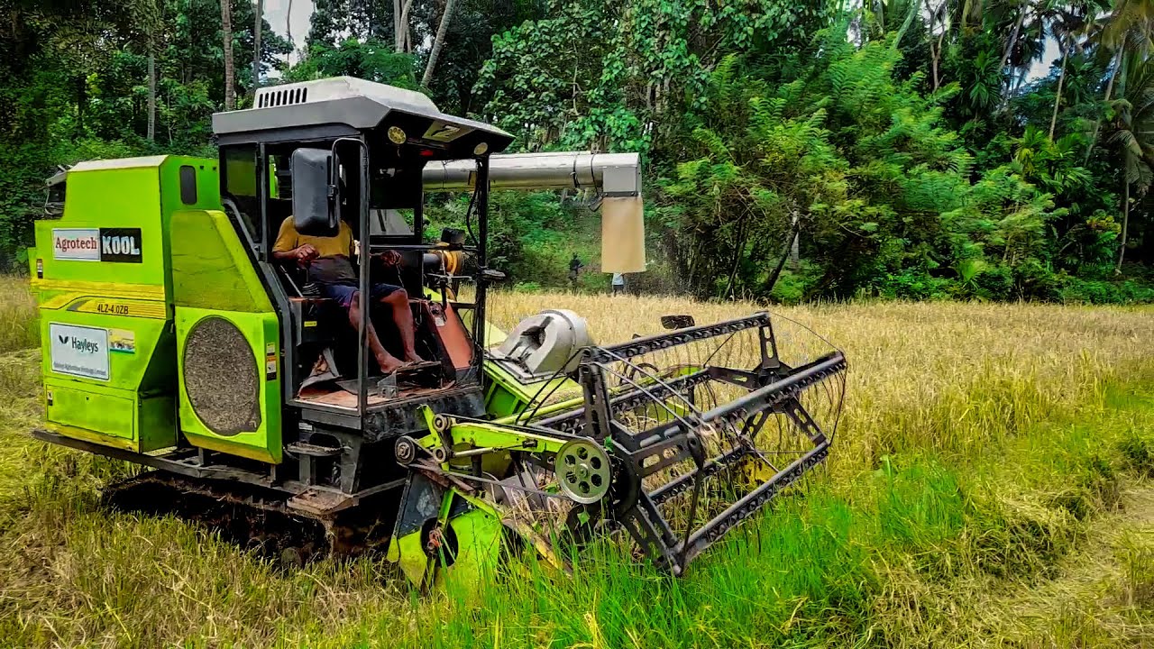 New Zoomlion Harvester | Eco Kool Havester Harvesting | Agrotec kool ac