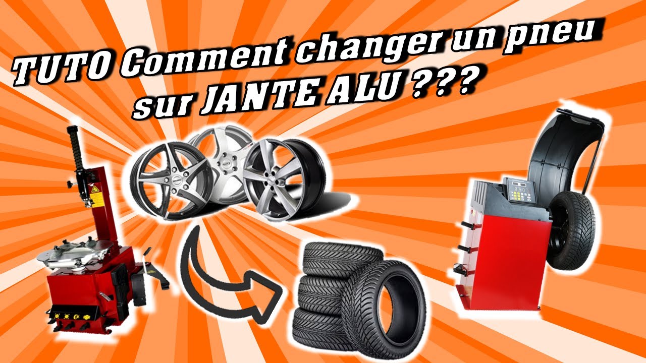🛠️🛠️🛠️ TUTO Comment changer ses pneus sur JANTES ALU ?