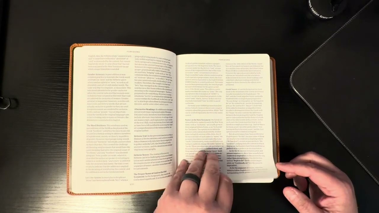 Красота Писания NASB 2020 #RuralBibleReviews #Presbyterian