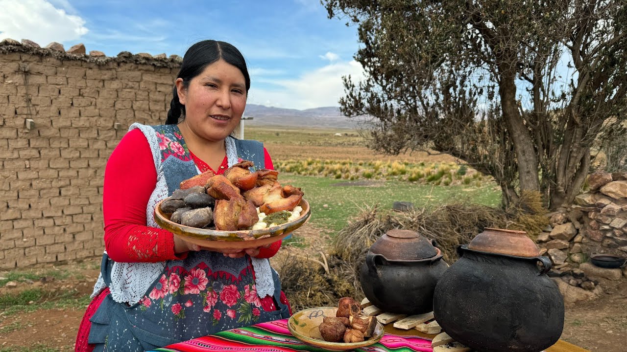 Chicharrón de cerdo ( chancho )