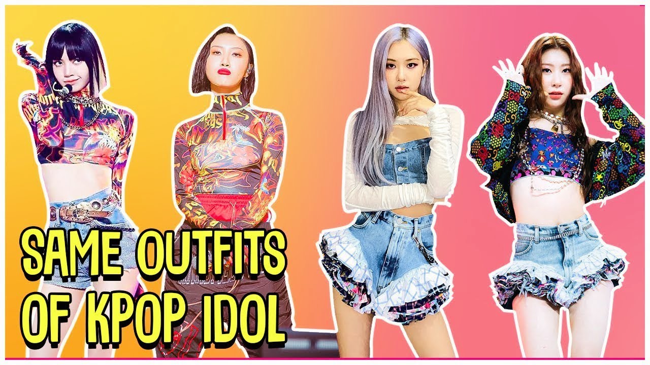 Same Outfits Wore by Different Kpop Idol