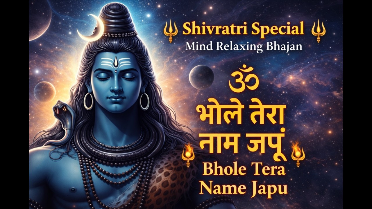 Bhole Tera Naam Japu | Mahashivratri Special Song 2026 🕉️🔱#bhaktisong #shivbhajan #shivratrispecial