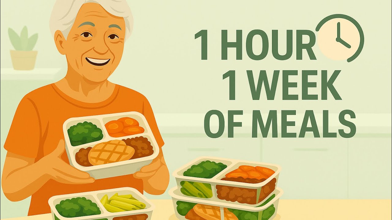 Easy Meal Prep for Seniors: Healthy Meals in Just 1 Hour a Week!