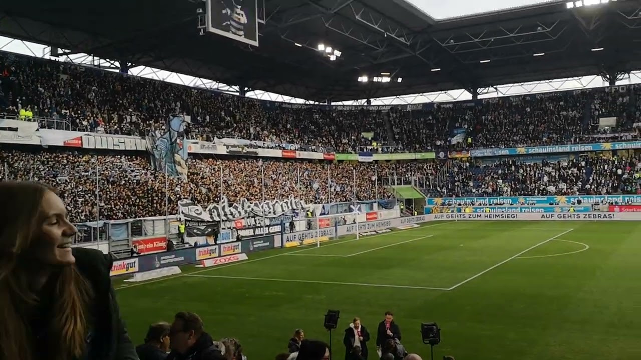 [20231028] MSV vs. RWE - Duisburg Lied - LastMatch - Zebra Twist - Aufstellung - Hymne/Choreo - Fans