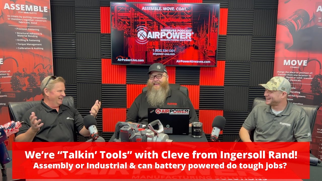 CLEVE PECHUEKONIS JOINS AIR POWER AIRWAVES TO TALK ALL THINGS INGERSOLL RAND!