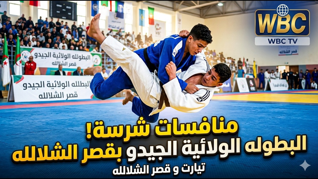 البطولله الوائيه الجيدو بمشاؤكة جمعيات الولائية تيارت وقصر الشلالله
