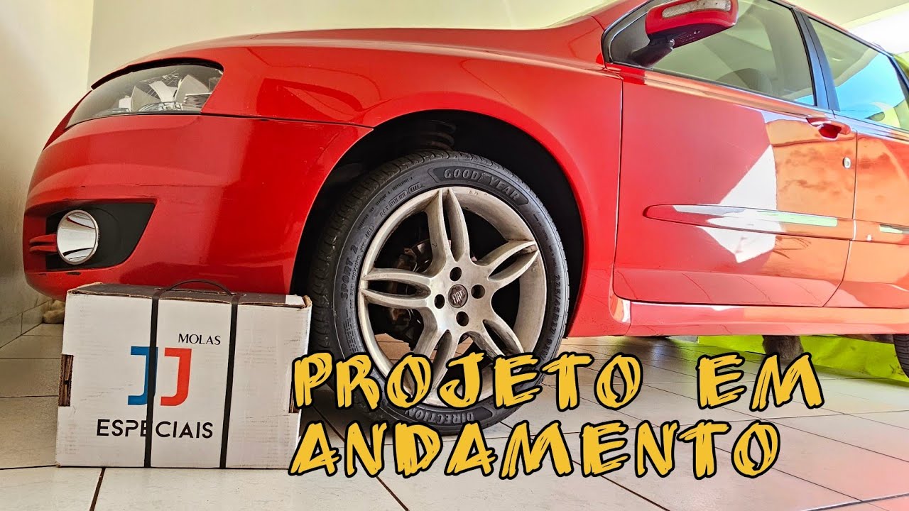 Fiat Stilo Sporting | Molas Esportivas JJ Molas | Vamos começar os projetos